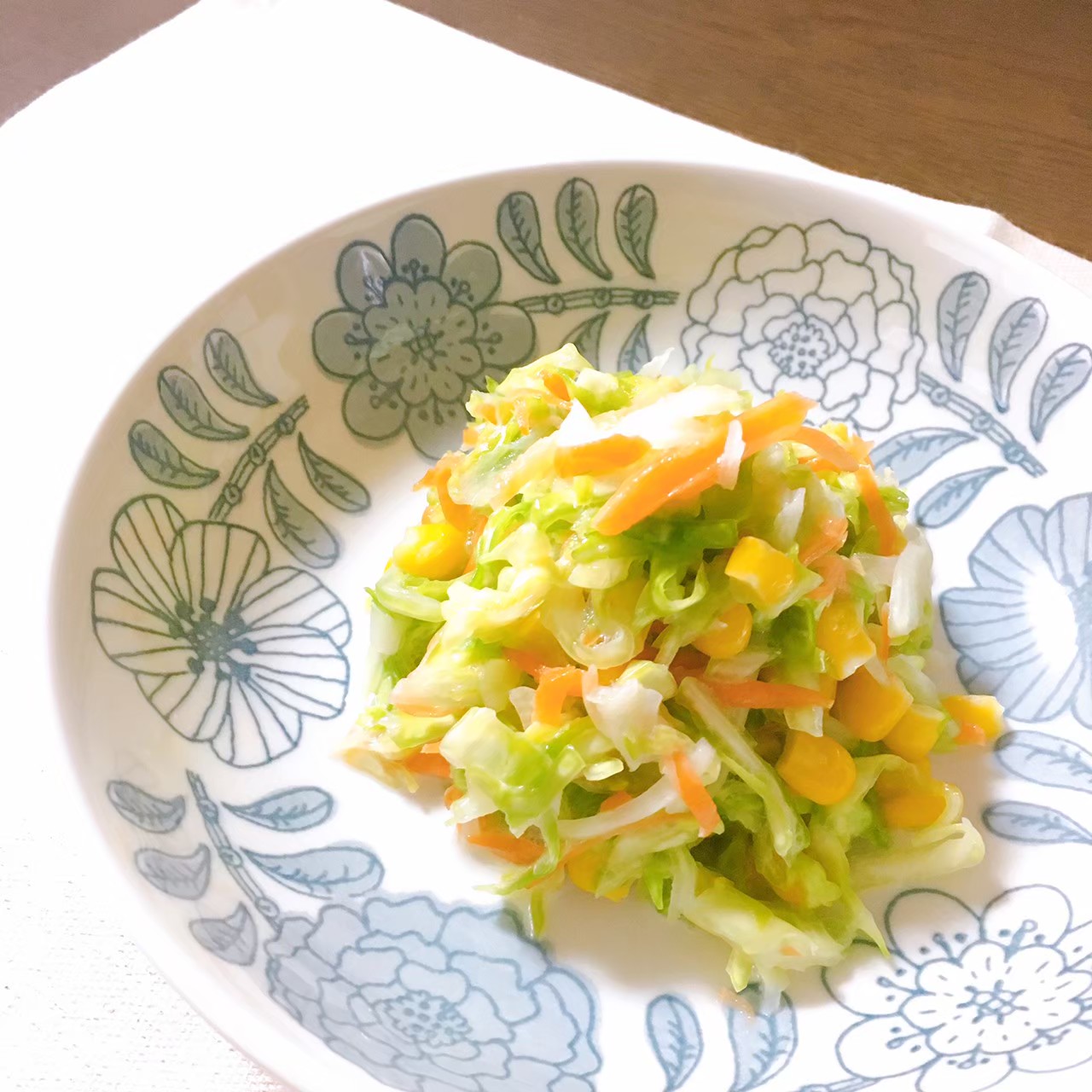 白みそで作るコールスロー