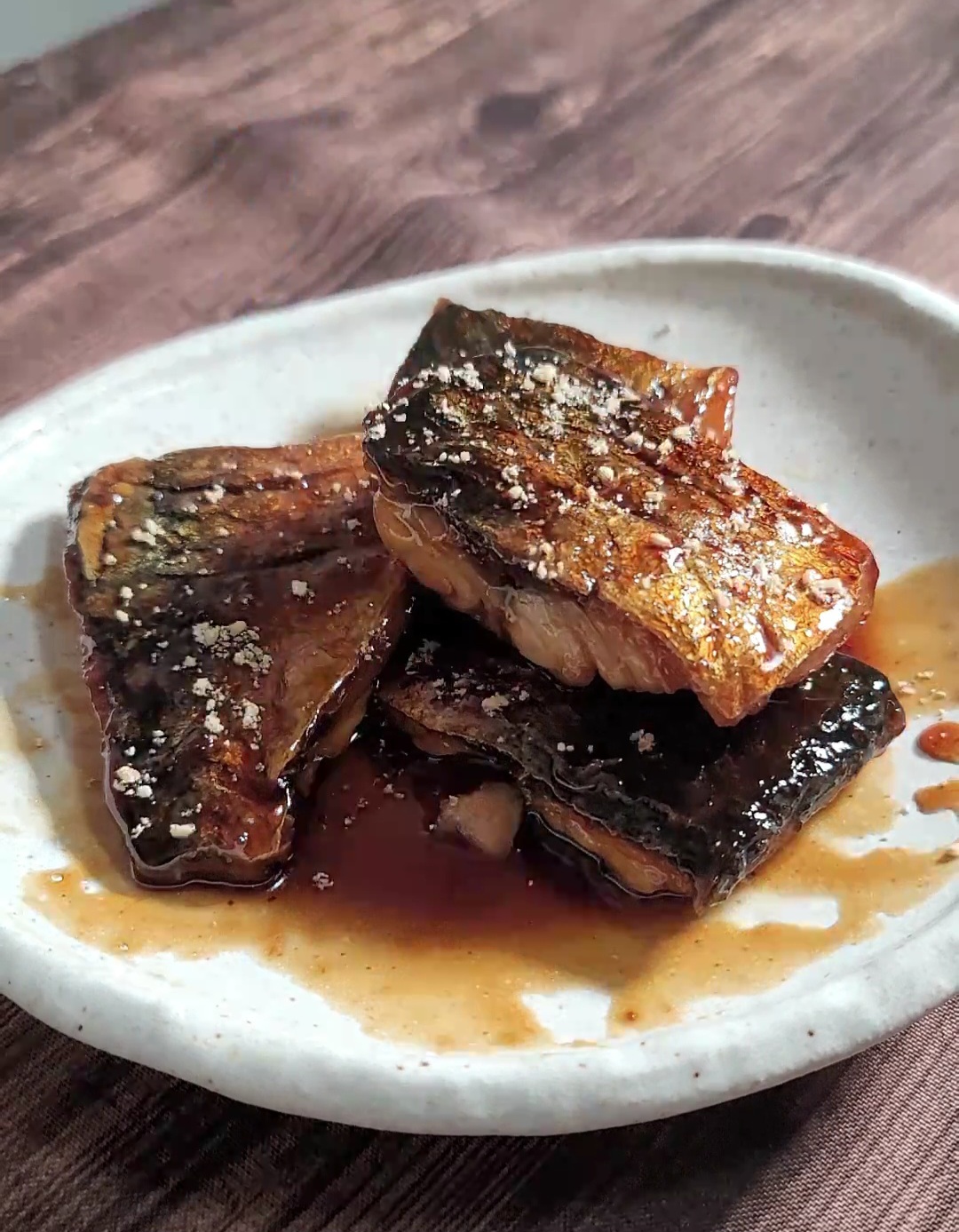 鯖 の 蒲焼き