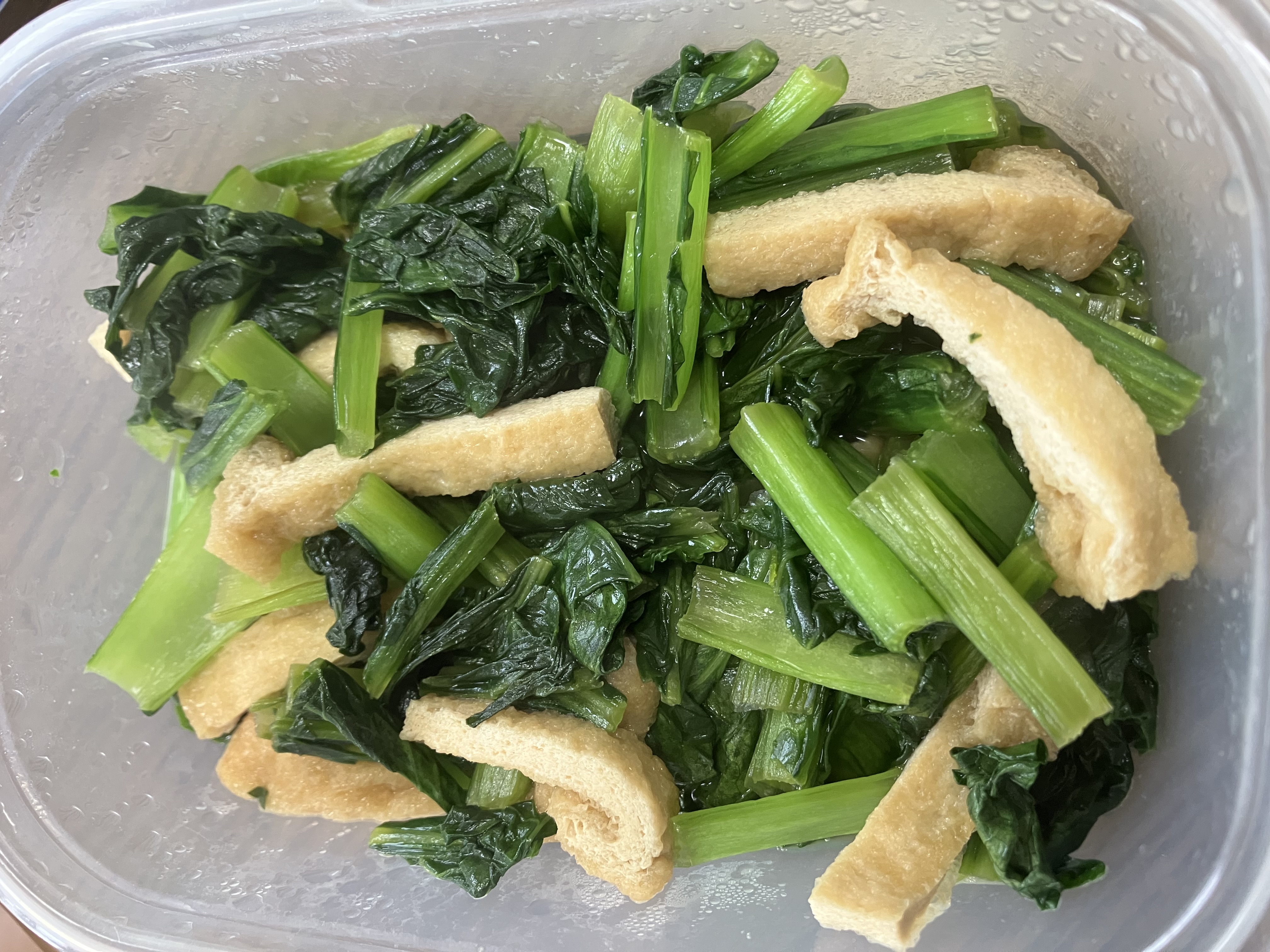 小松菜 の 炒め 物