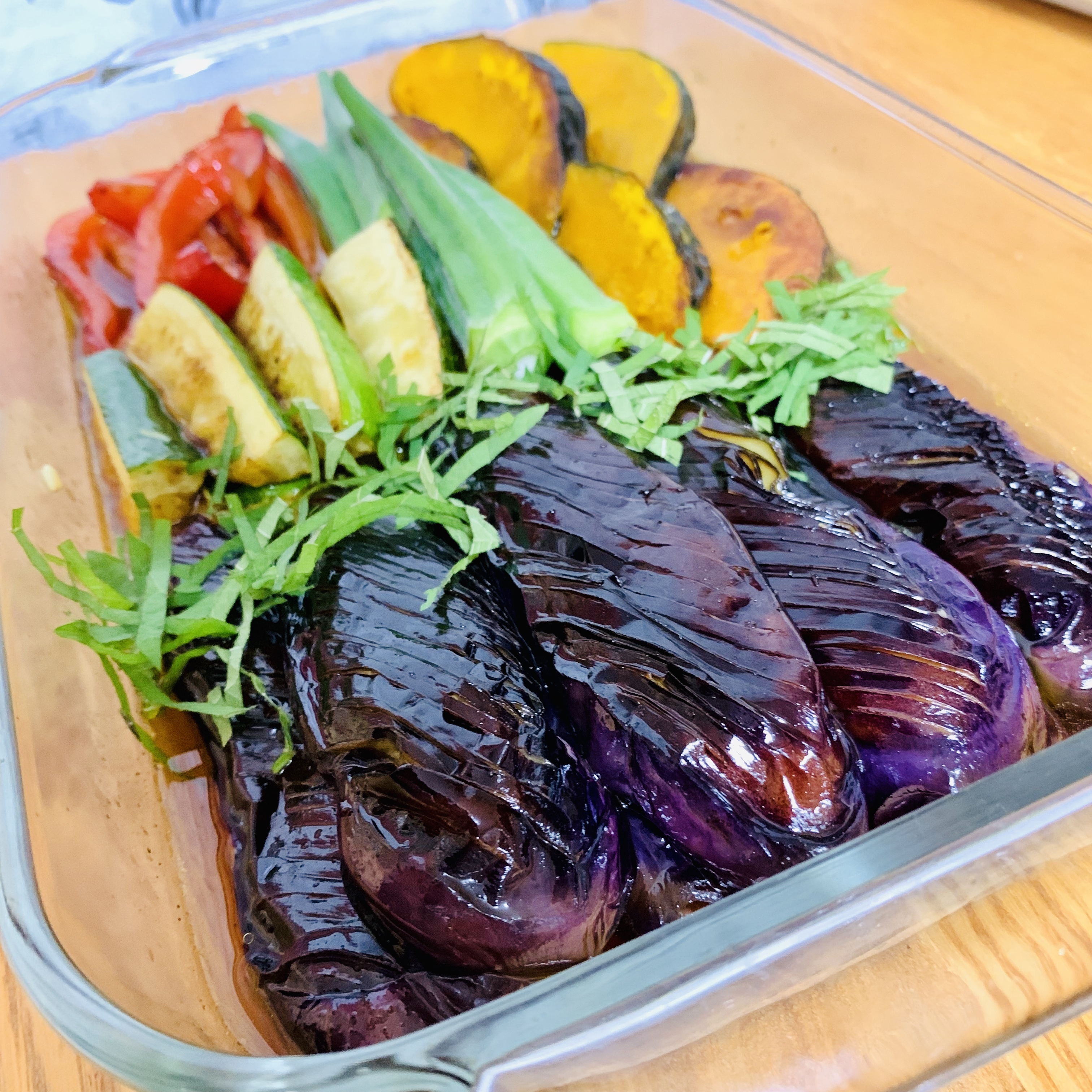 夏野菜の揚げ浸し
