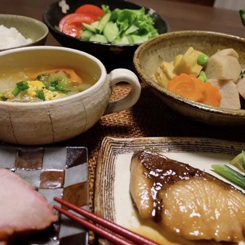 和食の作り置きで晩ごはん シェアダイン